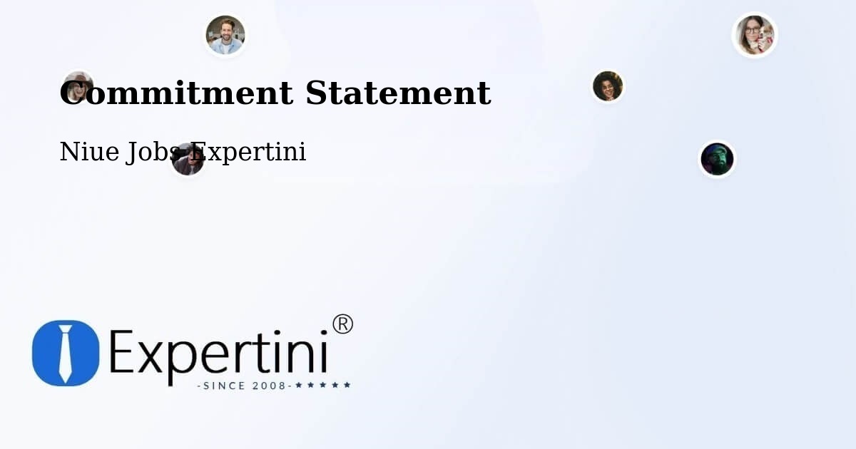 Corporate Commitment – Alofi - Niue Jobs Expertini