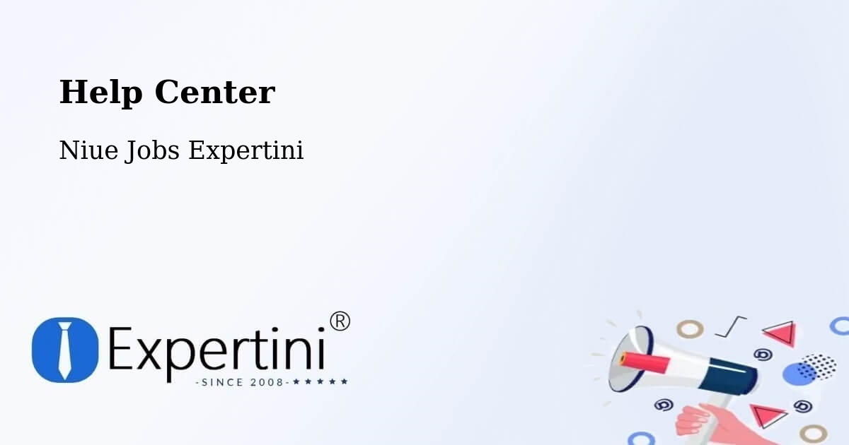 Help Center – Alofi - Niue Jobs Expertini